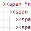 Toggle whitespace in HTML
