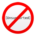 No [Unsupported]