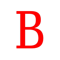 B Syntax highlighting