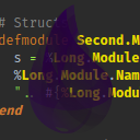 Darcula theme for Elixir