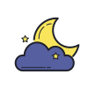 night blue theme